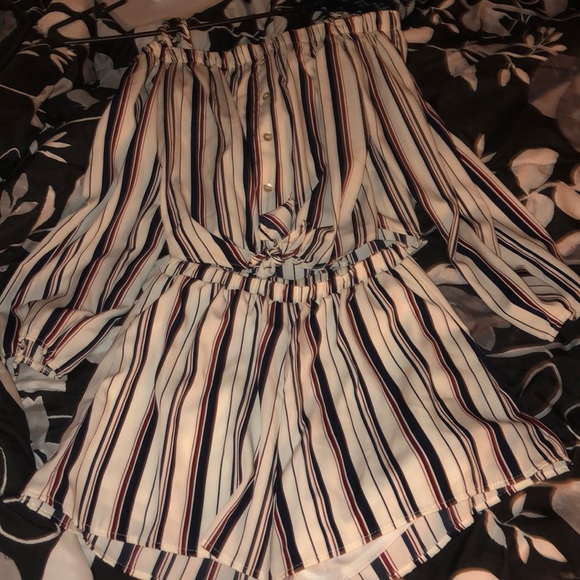 Willow & Root Striped Short Set Size XS - Picture 6 of 6